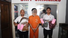 Polisi tangkap tersangka begal Resahkan warga