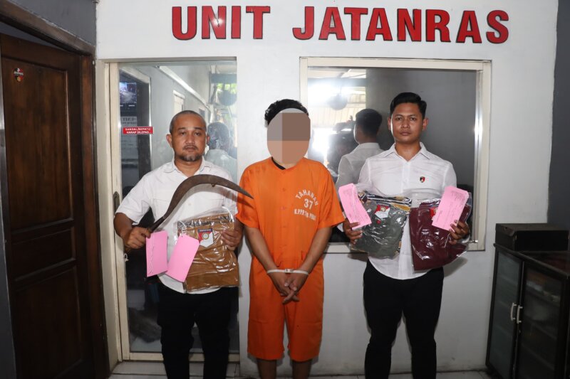 Polisi tangkap tersangka begal Resahkan warga