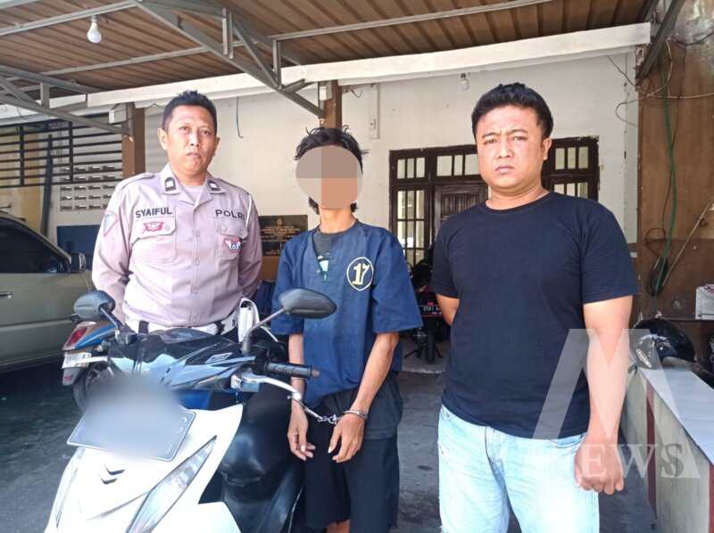 Polisi tangkap tersangka beserta barang buktinya