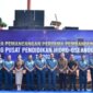 Dirum Kodiklatal Laksma TNI Dedy Junaidi hadiri Pemancangan Pembangunan Gedung Pusdik Hidros di Jakut