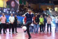 Kapolda Jatim Irjen Pol Drs. Imam Sugianto resmikan Garuda Futsal League di GOR Futsal Universitas Negeri Surabaya
