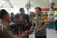 Kapolres Nganjuk AKBP Siswantoro Silaturahmi Kamtibmas