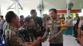 Kapolres Nganjuk AKBP Siswantoro Silaturahmi Kamtibmas
