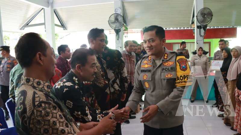 Kapolres Nganjuk AKBP Siswantoro Silaturahmi Kamtibmas