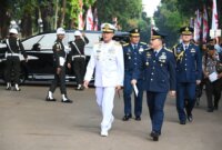 Dankodiklatal Letjen TNI Marinir Nur Alamsyah hadiri upacara hari Kesaktian Pancasila