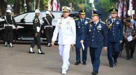 Dankodiklatal Letjen TNI Marinir Nur Alamsyah hadiri upacara hari Kesaktian Pancasila