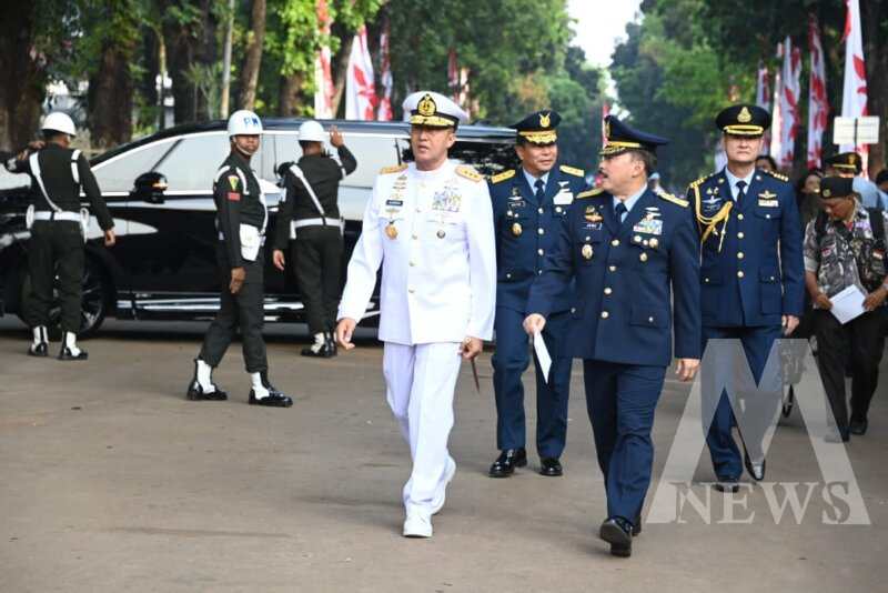 Dankodiklatal Letjen TNI Marinir Nur Alamsyah hadiri upacara hari Kesaktian Pancasila