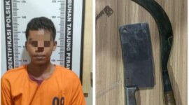 Polisi amankan tersangka beserta barang buktinya