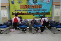 Pusdikhidros Kodiklatal baksos donor darah lattek Surta Hidros Terpadu Jawara 24