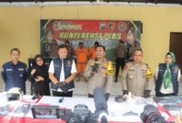 Polisi amankan tersangka beserta barang buktinya