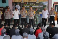Kapolres Nganjuk AKBP Siswantoro cek kesiapan Lomba Anugerah Patriot Jawi Wetan II