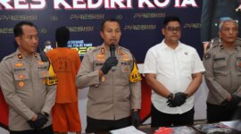 Polres Kediri Kota amankan tersangka penganiayaan korban meninggal