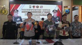 Polisi amankan tersangka beserta barang buktinya