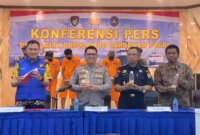 Polisi amankan tersangka beserta barang buktinya