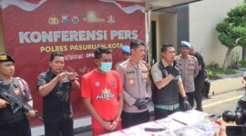 Polres Pasuruan Kota tangkap tersangka beserta barang buktinya