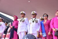 Dankodiklatal Letjen TNI Marinir Nur Alamsyah hadiri HUT TNI ke-79 di Silang Monas Jakarta