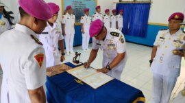 Danpusdikkav Kodikmar Kolonel Marinir Wartono