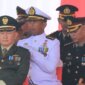 Dansatdik-4 Manado Kolonel Marinir Hendy Dwi Bayu Ardiyanto Hadiri Upacara HUT TNI ke-79
