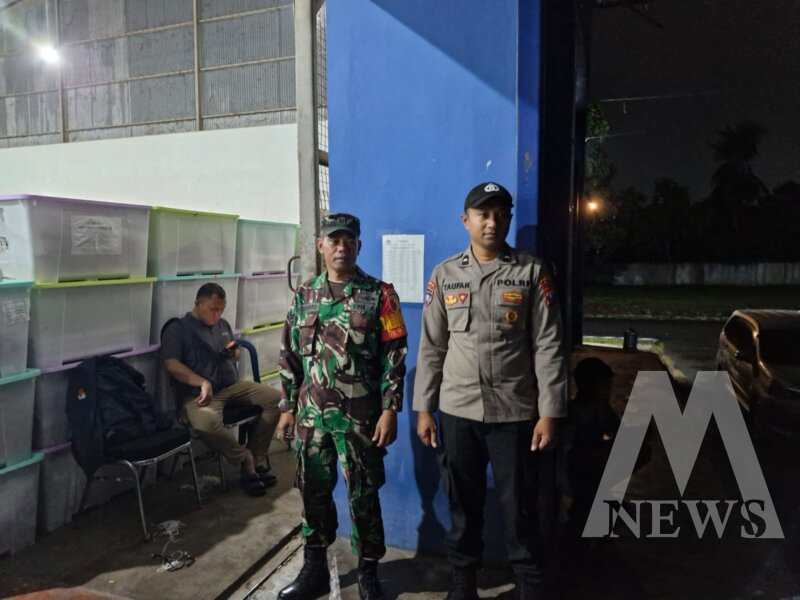 Polres Blitar pantau Logistik Pilkada Serentak