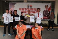 Polisi tangkap tersangka Curanmor beserta barang buktinya