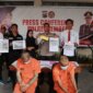 Polisi tangkap tersangka Curanmor beserta barang buktinya
