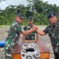 Dansatdik-3 Kolonel Marinir Harnoko serah terima ke Kadisminpers Koarmada III Kolonel Laut (P) I Komang Nurhadi