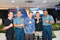 Wadan Kodiklatal Laksda TNI Eko Wahjono saksikan peresmian Grand Opening Raho club Lakeskla