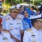 Dankodikopsla Kodiklatal Laksma TNI Iwan Kusumah hadiri sertijab di lingkungan Koarmada II