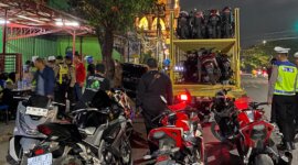 Satlantas Polrestabes Surabaya gelar operasi cipta kondisi