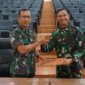 Dirlat Kodiklatal Brigjen TNI Marinir Widodo dan Brigjen TNI Marinir Joni Sulistiawan