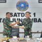 Dansatdik - 1 Tanjung Uban Kolonel Laut (P) I Gede Merta Yasa bersama Irben Itkodiklatal Kolonel Laut (S) Sahroni