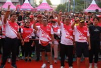 Dirdik Kodiklatal Kolonel Marinir Fransisco Simanjorang ikuti Fun Run 5K