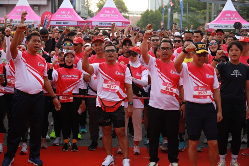 Dirdik Kodiklatal Kolonel Marinir Fransisco Simanjorang ikuti Fun Run 5K