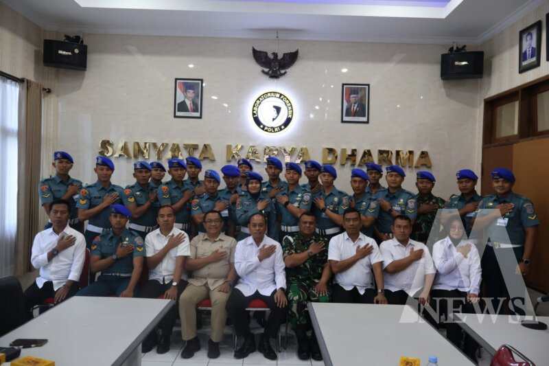 20 Siswa Sus Bintara Penyidik POM TNI AL
