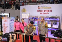 Kapolri Jenderal Drs. Listyo Sigit Prabowo Resmikan Pembangunan Sumur Bor dan Filtrasi Air Bersih