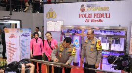 Kapolri Jenderal Drs. Listyo Sigit Prabowo Resmikan Pembangunan Sumur Bor dan Filtrasi Air Bersih