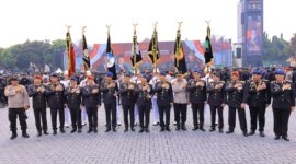 Apel gelar pasukan pengamanan pengambilan sumpah Presiden dan Wapres terpilih