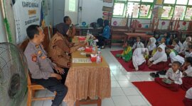 Polsek Nganjuk Kota Gelar Sosialisasi Stop Bullying di SDN 1 Kartoharjo