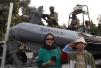 Rangkaian kegiatan upacara Parade Surya Senja