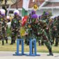 Upacara Parade Surya Senja di Gedung Negara Grahadi