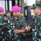 Dankodiklatal Letjen TNI Marinir Nur Alamsyah terima kunjungan Danpasmar-2 Brigjen TNI Marinir Nanang Saefulloh