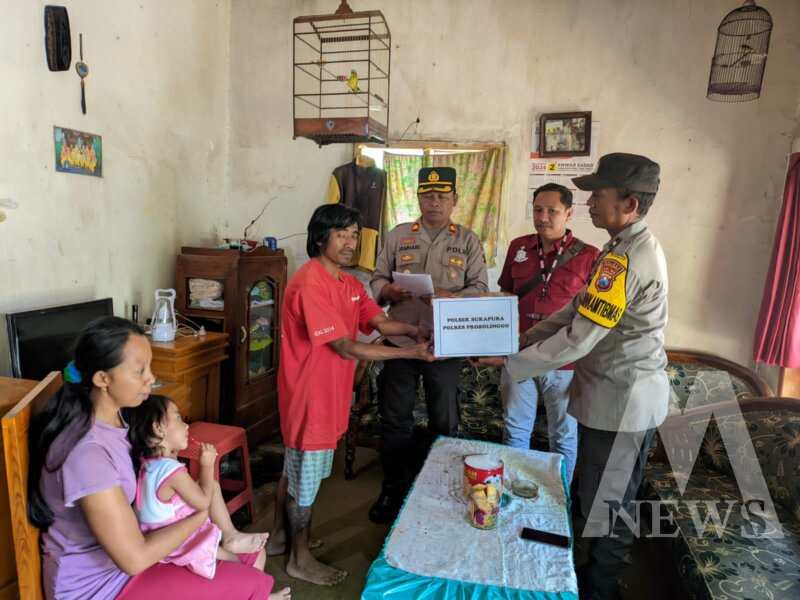 Polsek Sukapura lakukan kunjungan ke rumah INS