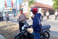 Polres Nganjuk Gelar Operasi Zebra Semeru 2024