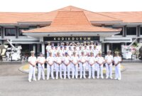 Lulusan Dikspespa Suplai dan Polisi Militer