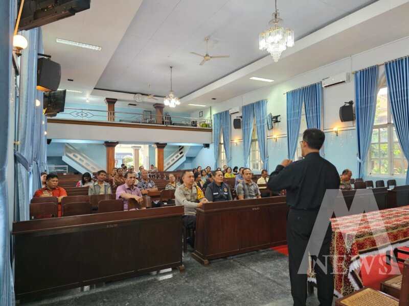 Polres Kediri Gelar NCS dan Minggu Kasih di GKJW