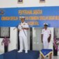 Dansatdik-2 Kodiklatal Kolonel Laut (P) Teddy Barata saat pimpin sertijab