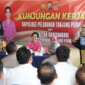 Kapolres Pelabuhan Tanjung Perak AKBP Wiliam Cornelis Tanasale saat kunjungan kerja