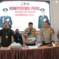 Kapolres Nganjuk AKBP Siswantoro ungkap kasus pembunuhan