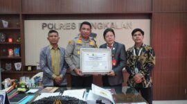 Direktur Eksekutif Lemkapi Dr. Drs. Edi Saputra Hasibuan Apresiasi Kinerja Polres Bangkalan