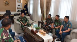 Dankodiklatal Letjen TNI Marinir Nur Alamsyah terima kunjungan Stakeholder